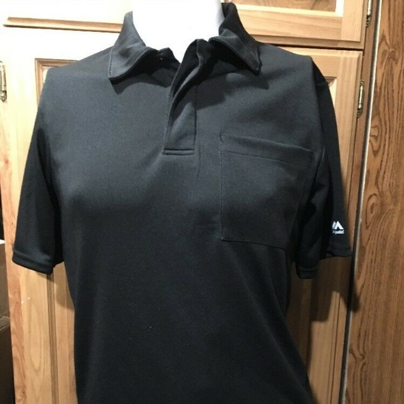 Majestic Shirts New Baseball Softball Umpire Shirts Polos Black
